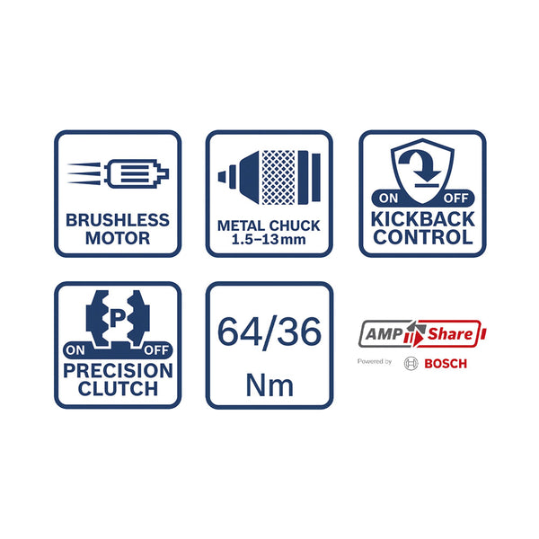 Bosch GSR 18V-90 C (2xPC4/0Ah CoMo L-BOXX)