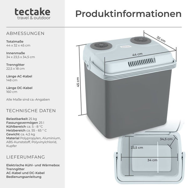 Electric cooling and warming box