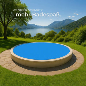 Poolabdeckung Solarfolie rund Ø 250 cm