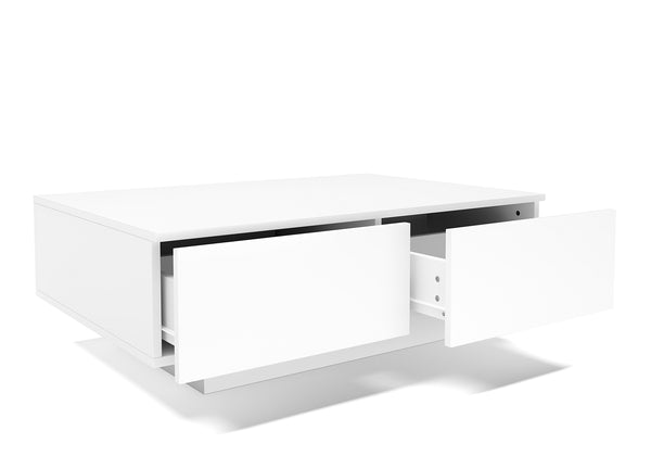 Table d'appoint TALA 88 x 60 cm blanche