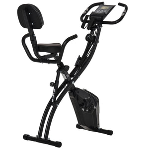 2-in-1 Heimtrainer Fahrradtrainer klappbar mit Magnetwiderstand