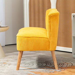 2-Sitzer Sofa 117x56.5x77cm Gelb