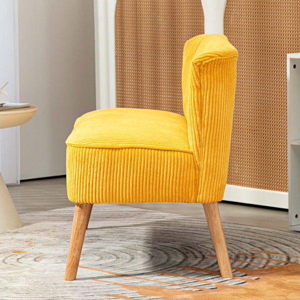 2-Sitzer Sofa 117x56.5x77cm Gelb