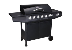Gasgrill 6 Brenner + Seitenbrenner