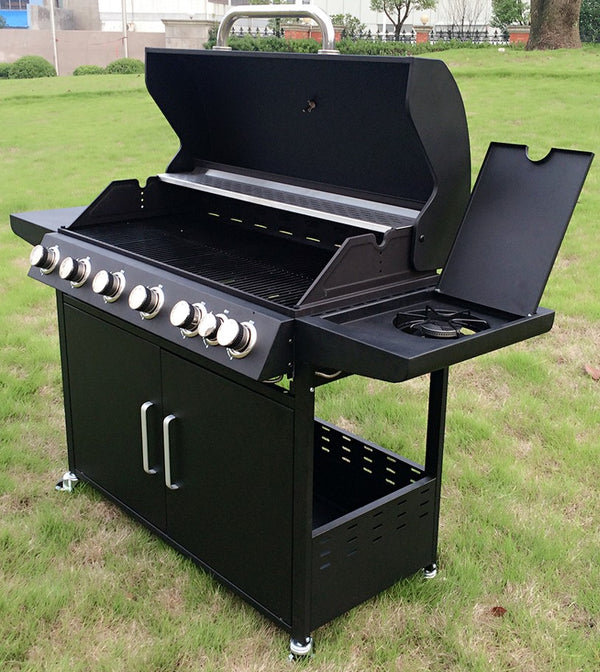 BBQ Gasgrill 6+1 Brenner