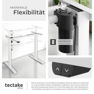 Tischgestell Yannick weiss