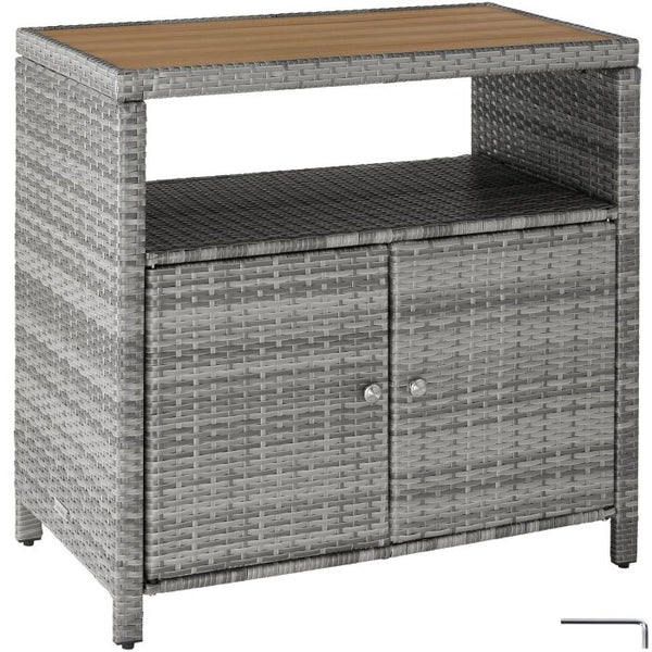 Gartenschrank Monscia grau