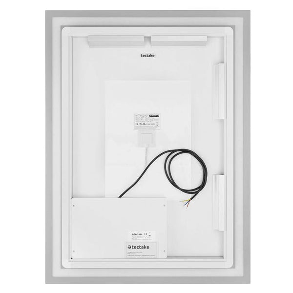 Rechteckiger LED Badezimmerspiegel Clara 60 x 80 cm
