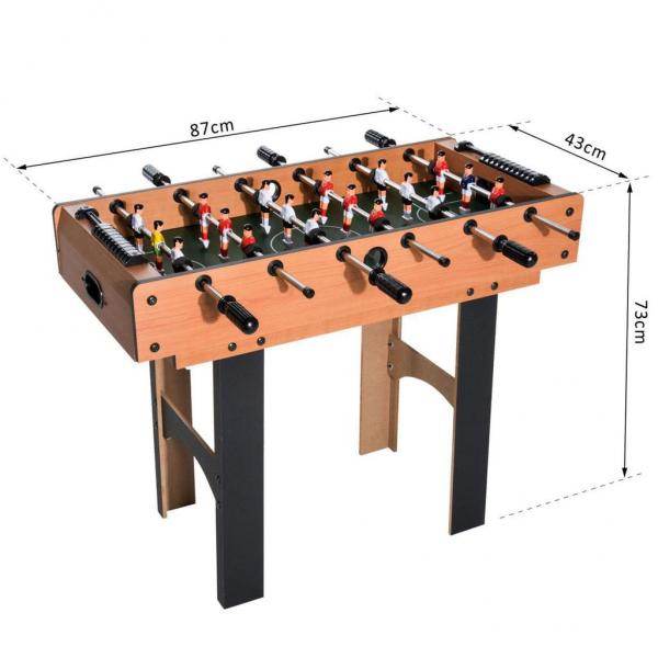 4 in 1 Multi Spieltisch Tischfussball, Tischtennis, Hockey und Billard