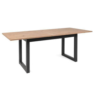 Esstisch Holztisch Massiv Ausziehbar Industrial Style