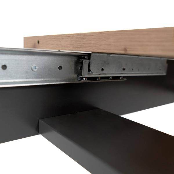 Esstisch Holztisch Massiv Ausziehbar Industrial Style