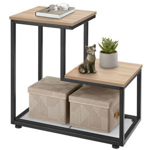 Beistelltisch Halifax Industrial Holz hell, Eiche Sonoma