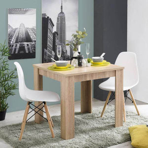 Esstisch Holztisch Küchentisch 80x80 cm Holz Massiv Eiche