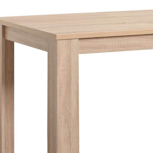 Esstisch mit 4 Stühlen Set 120x80 cm Samt Natur Creme