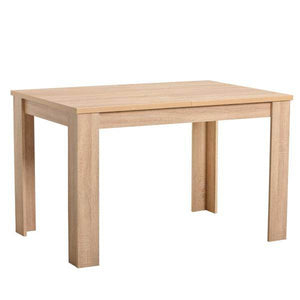 Esstisch ausziehbar Holztisch 120x80 cm Holz Massiv Eiche