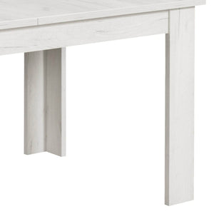 Esstisch mit 4 Stühlen Set Essgruppe Shabby Weiss 160x90 cm