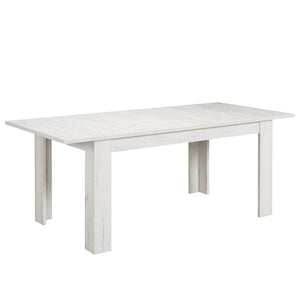 Esstisch mit 4 Stühlen Set Essgruppe Shabby Weiss 160x90 cm