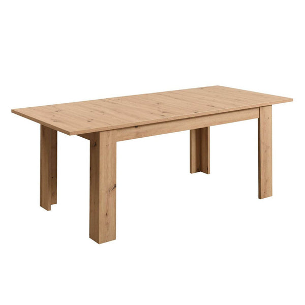 Esstisch mit 4 Stühlen Essgruppe Set 160x90 cm Eiche Beige