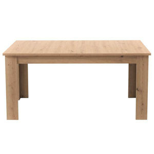 Esstisch ausziehbar Holztisch 160x90 cm Holz Massiv Eiche