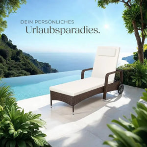 Rattan Sonnenliege
