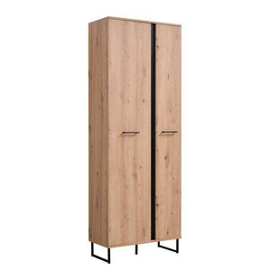 Garderobe Flurgarderobe Set Flurmöbel Industrial Style Komplettset 5-tlg Holz Eiche