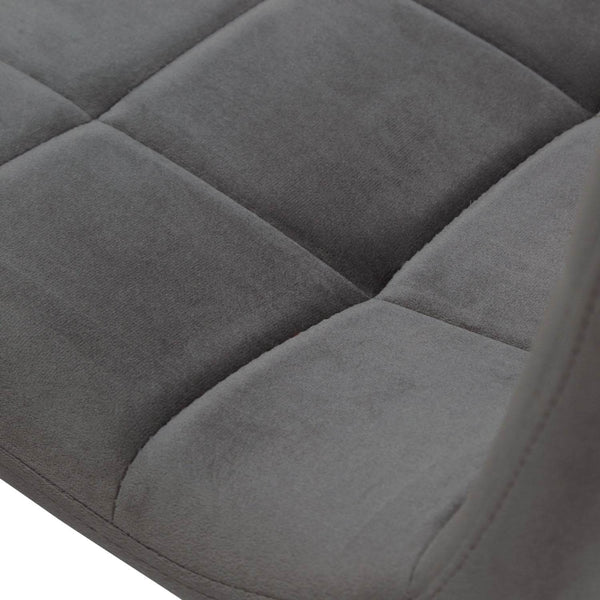 Esstisch mit 2 Stühlen Set Essgruppe 90x60 cm Weiss Grau