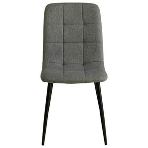 6er Set Grau Esszimmerstühle Küchenstühle Polsterstühle Modern