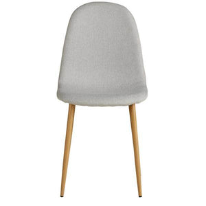 2er Set Grau Esszimmerstühle Küchenstühle Polsterstühle Modern