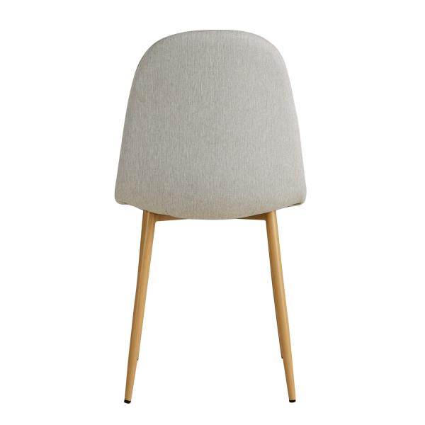 2er Set Grau Esszimmerstühle Küchenstühle Polsterstühle Modern