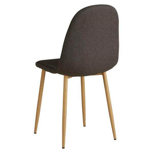 2er Set Anthrazit Esszimmerstühle Küchenstühle Polsterstühle Modern