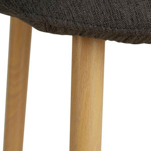 4er Esszimmerstuhl Set Anthrazit Esszimmerstühle Küchenstühle Polsterstühle
