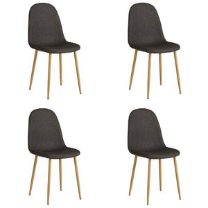 4er Esszimmerstuhl Set Anthrazit Esszimmerstühle Küchenstühle Polsterstühle