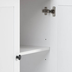Kommode Sideboard Holz Eiche Weiss Massiv Schrank Highboard Anrichte