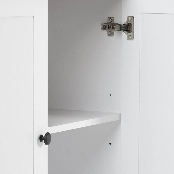 Kommode Sideboard Holz Eiche Weiss Massiv Schrank Highboard Anrichte