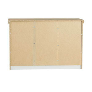 Kommode Sideboard Holz Eiche Weiss Massiv Highboard Anrichte