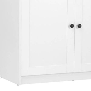 Kommode Sideboard Holz Eiche Weiss Massiv Highboard Anrichte