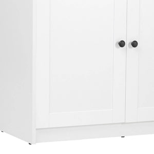 Kommode Sideboard Holz Eiche Weiss Massiv Schrank Highboard Anrichte