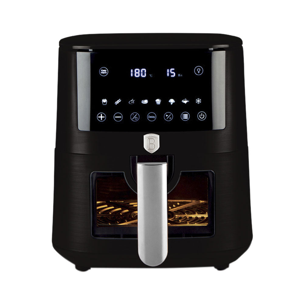 Berlinger Haus hot air fryer 8L Matte Black Collection