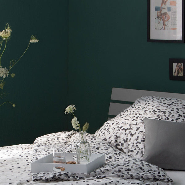 Holzbett 90x200 cm Grau | Einzelbett mit Bettkasten | mit Lattenrost | massiv | Kind Jugend Gast