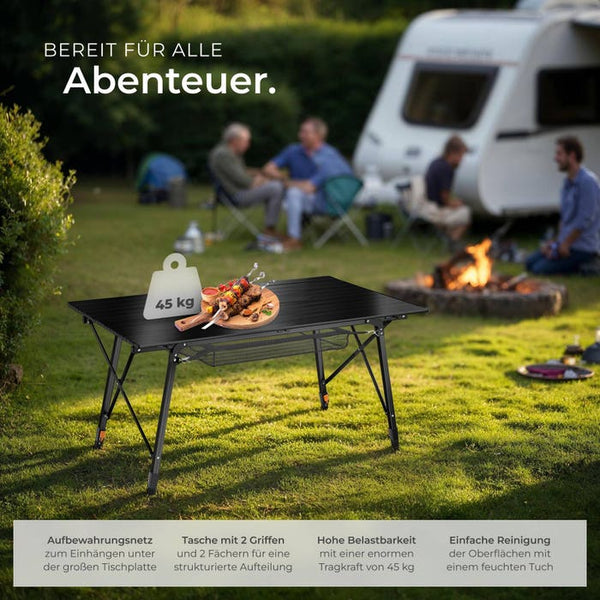 Campingtisch Bastian schwarz