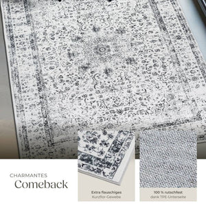 Vintage designer rug Aliya 200 x 274 cm