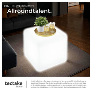 Leuchtwürfel Luminous Cube L (43 x 43 x 43 cm)