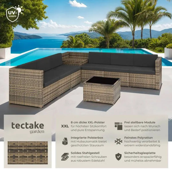 Rattan Lounge Verona