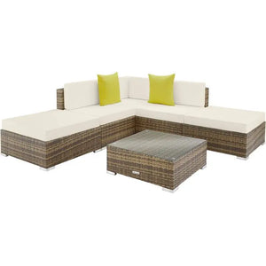 Aluminium Rattan Lounge Paris