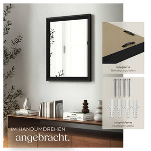 Rechteckiger Wandspiegel Elina 40,6 x 50,8 cm