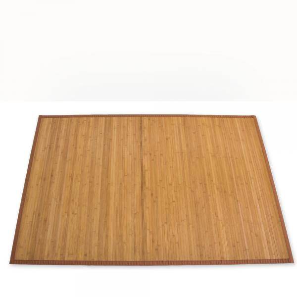 Bambusmatte Bambusteppich 80x300cm Teppich Bambus braun