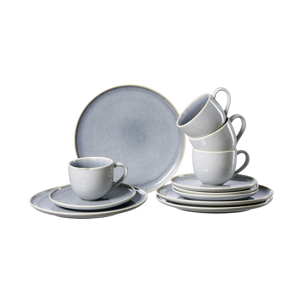 Ritzenhoff & Breker Skagen Kaffeeservice 12-teilig grau