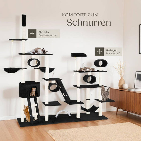 Kratzbaum Snooky 261cm - schwarz