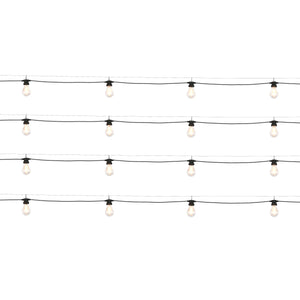 LED Lichterkette Outdoor mit 16 Glühbirnen 8 m