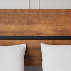 Metallbett 140x200 cm Schwarz mit Lattenrost